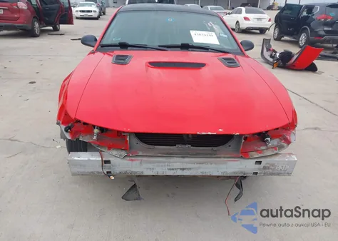 2001 Ford Mustang из США, поврежденный, VIN 1FAFP40491F227501